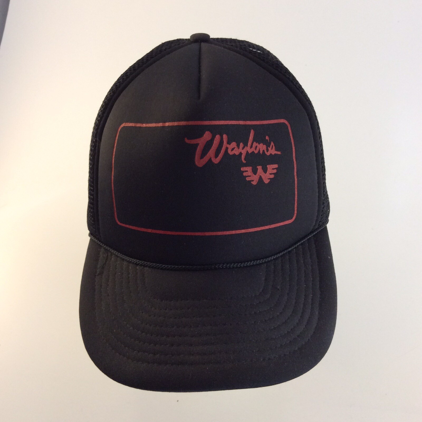 waylon jennings trucker hat
