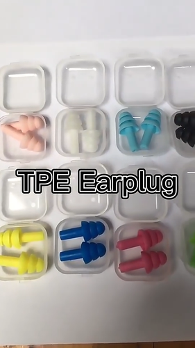 Ultra Soft Noise Reduction Ear Plug Silicone Flexible Reusable Study Sleep Plugs - Video 1 of 1
