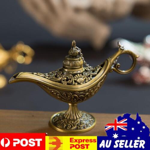 Vintage Aladdin Lamp Fairy Tale Home Desk Ornament Decor (Ancient Copper) - Picture 1 of 7