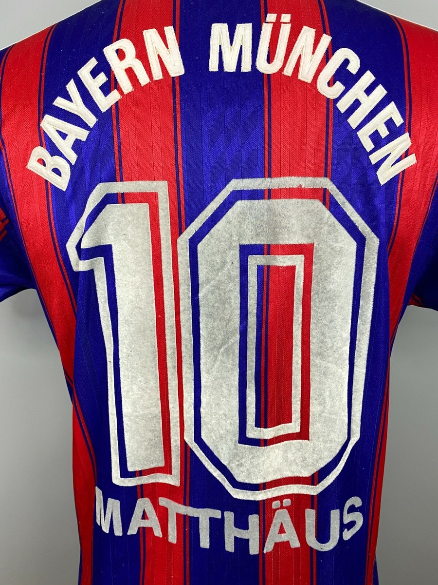 BAYERN MUNCHEN 1995 1997 MATTHAUS HOME SHIRT FOOTBALL SOCCER