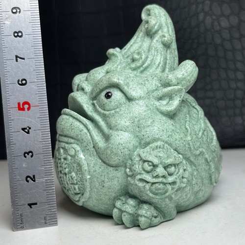 Esemplare minerale cristallo naturale 440G quarzite. Jin Chan intagliato a mano. Statua.GG - Foto 15 di 15