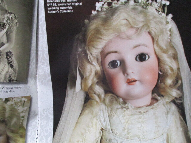 10p Antique Bride Doll History Article w/ Marion May Paper Doll by Musselman 10p Antique Bride Doll History Article w/ Marion May Paper Doll by Musselman