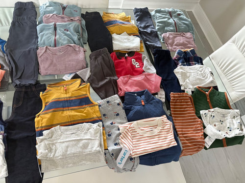 Carter's Baby 12-18-24 months Boy Outfits Set Of 12 New With Tags Casual - Picture 5 of 6