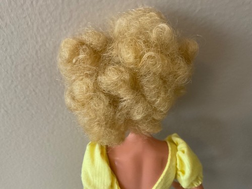 MATTEL 1981 MAGIC CURL BARBIE PUPPE TAIWAN BLOND LOCKIGE HAARE BLAUE AUGEN - Bild 6 von 9