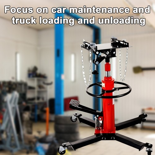 Hydraulic Transmission Lift Jack 1660lbs 360° Rotation for Easy Auto Repairs - Foto 10 di 10