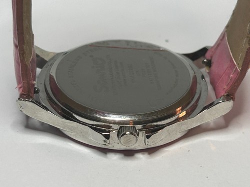 Working Ladies Silver and Pink Hello Kitty Quartz Watch EA - Picture 7 of 9