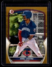 2023 BOWMAN GOLD /50 ARIEL CASTRO TWINS