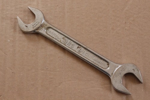 Vintage KING DICK Whitworth/BS Open End Spanner 1/2W 9/16BS & 9/16W, 5/8BS - Picture 1 of 5