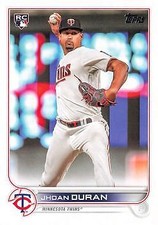 2022 Topps Update #US277 Jhoan Duran Minnesota Twins Rookie Card RC
