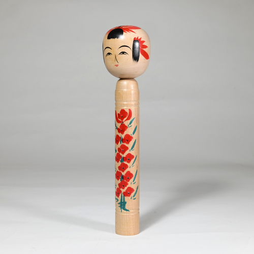 Master EIZO KOBAYASHI Kokeshi YAMAGATA Scuola Giappone 1968 Firmato - 9,5" (K615) - Foto 5 di 23
