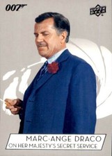 Upper Deck James Bond 007 Collection Base #44 Gabriele Ferzetti Marc-Ange Draco