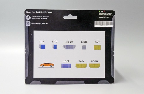 Diecast Cargo add-on Set (Set of 11) Scale 1/200 Fantasywings FWDP-CG-2001 - Picture 2 of 9