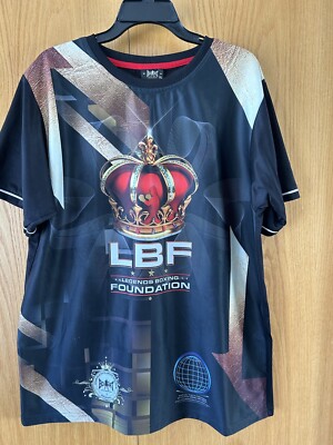 Box Art Collection Performance Tshirt. Men s Xlg. Legends Boxing Foundation.