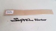OEM rear tail gate "Supra Turbo" emblem / decal - for Toyota Supra MK4 JZA80