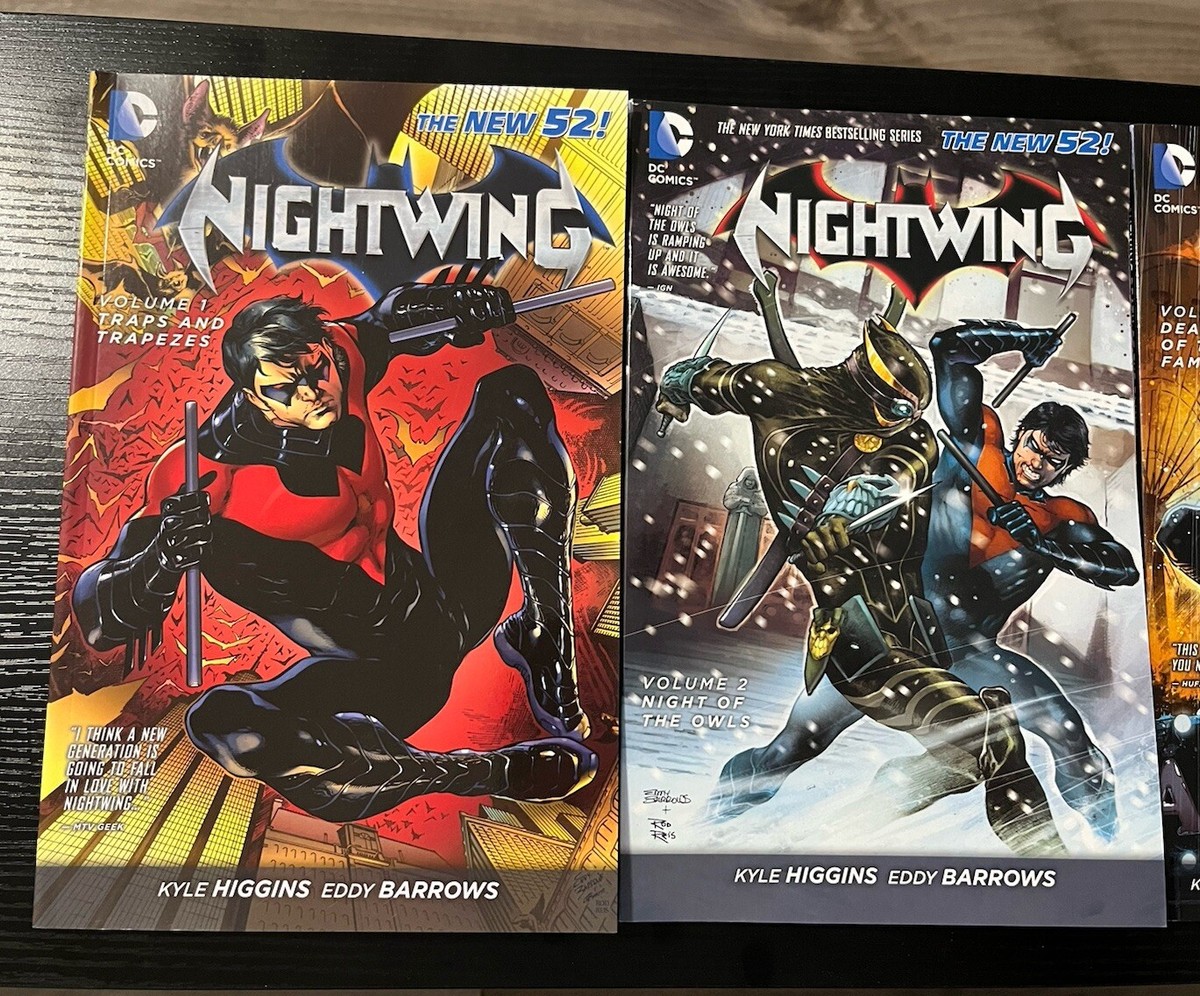 Nightwing New 52 Kyle Higgins Complete Tpb Set Vol 1 2 3 4 5 DC