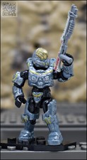 HALO SPARTAN-087 KELLY MEGA CONSTRUX BLOKS UNSC MINI FIGURE BLUE TEAM DYH87