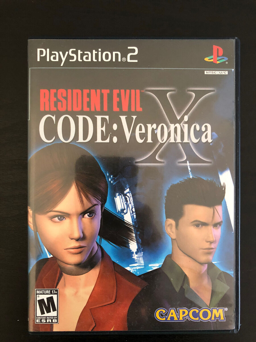 Resident Evil Code Veronica X PS2 Disc & Case Only