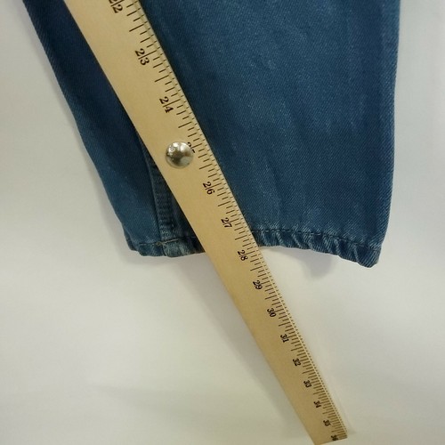 LEVI’S 511 Straight Leg Girls Jeans High Rise Youth 16 Blue Denim Cotton 28x28 - Picture 12 of 12