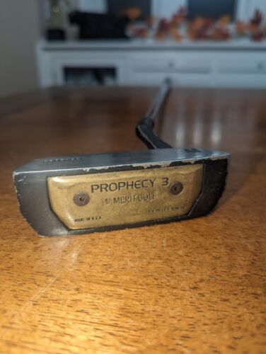 1990's Merit Golf's PROPHECY 3 MALLET Putter 35" - Picture 2 of 7