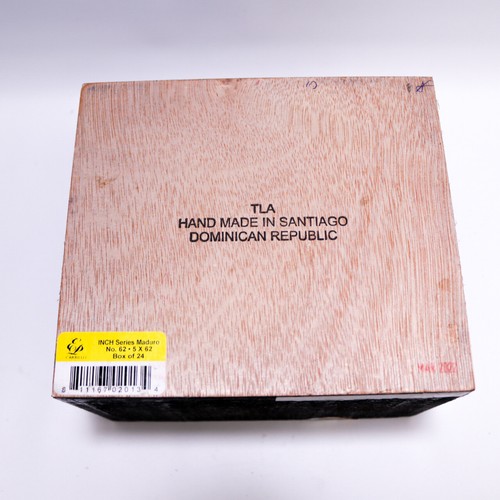 Inch No 62 Maduro Empty Wood Cigar Box 6.5" x 5.75" x 4.25" ~ - Picture 5 of 8