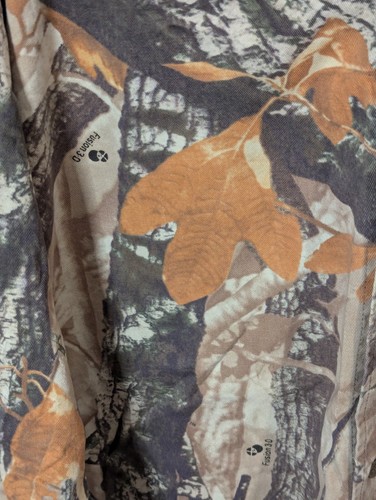 Outfitters Ridge Fusion 3D Button Down Shirt Hunting Camo Mens L Camouflage - Picture 2 of 6