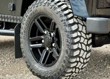 SATIN BLACK XTR2 LUCARI ALLOY WHEEL 18" X 8" ET10 FITS LAND ROVER DEFENDER 90...