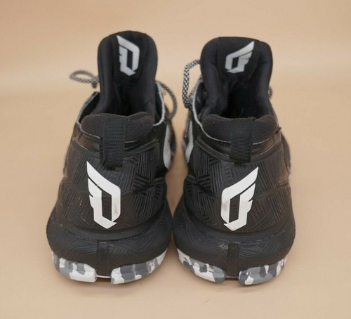 Adidas D Lillard 2 Basketball Shoe Mens Size 12.5 Black & Camouflage Sole b42383 - Picture 8 of 10