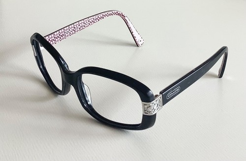 Coach HC8003 Lillian L004 Sunglasses Black Frames 55-18-135 - Picture 1 of 4