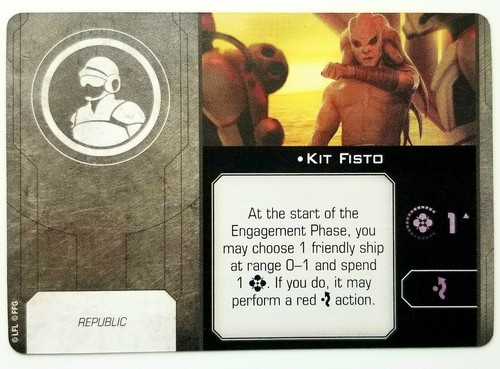 Star Wars X-Wing Miniatures - Tarjeta de actualización de tripulación individual - Segunda edición - Imagen 90 de 116
