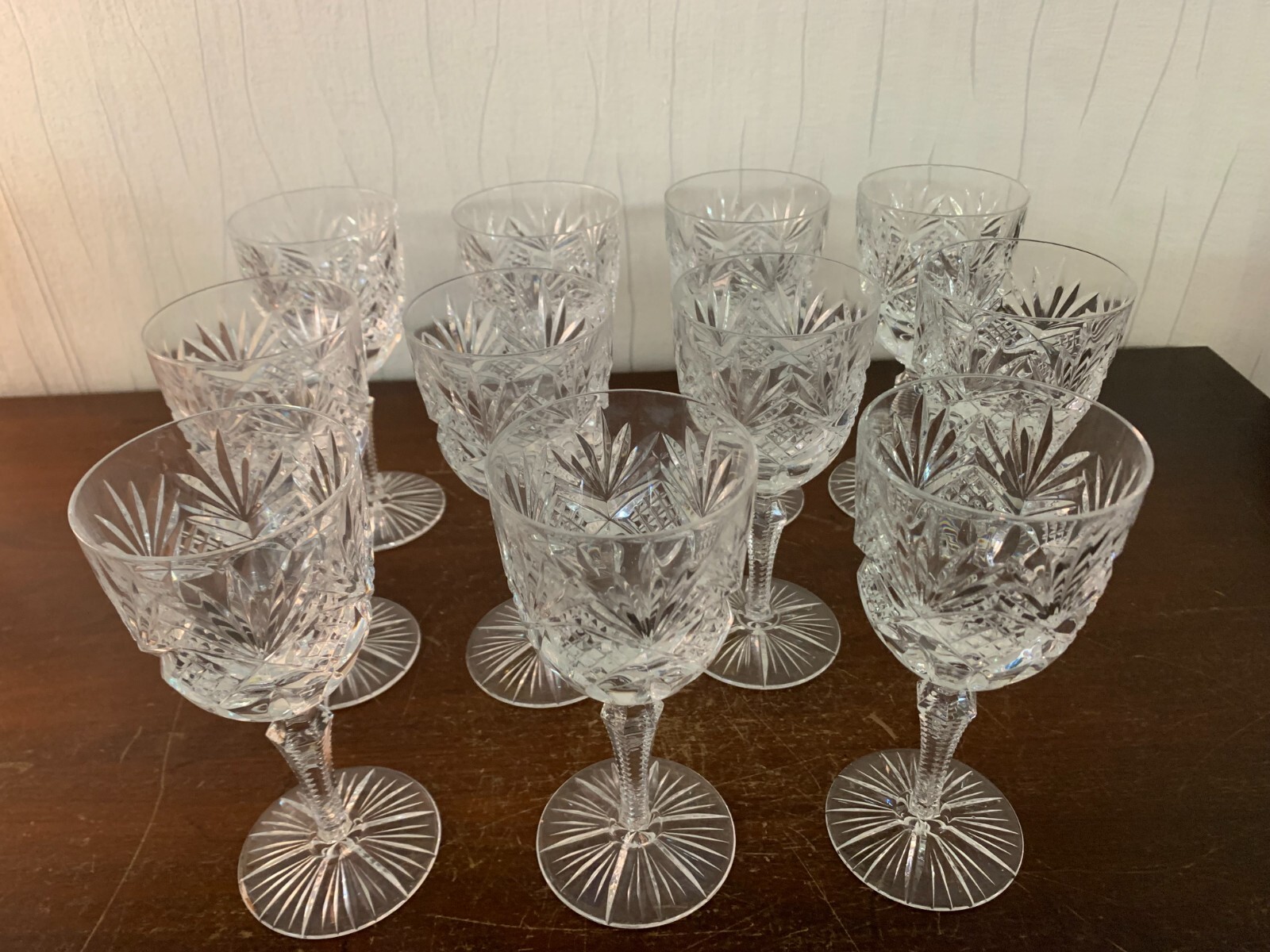 7 Vasos de Vino Muy Bonito Spécial Precio Cristal De Sèvres (Precio Una Pieza )