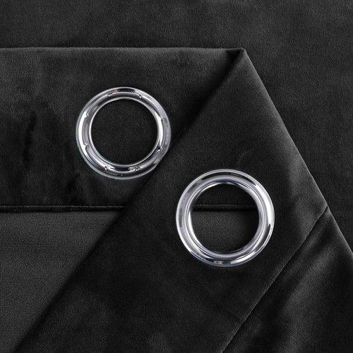 Cortina de terciopelo cortina cortina de terciopelo cortina opaca cortina prefabricada ojales cinta rizada tela - Imagen 44 de 141