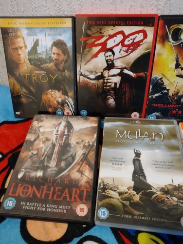 Troy, 300 + Others DVD Bundle | 7 DVDs - Picture 2 of 3