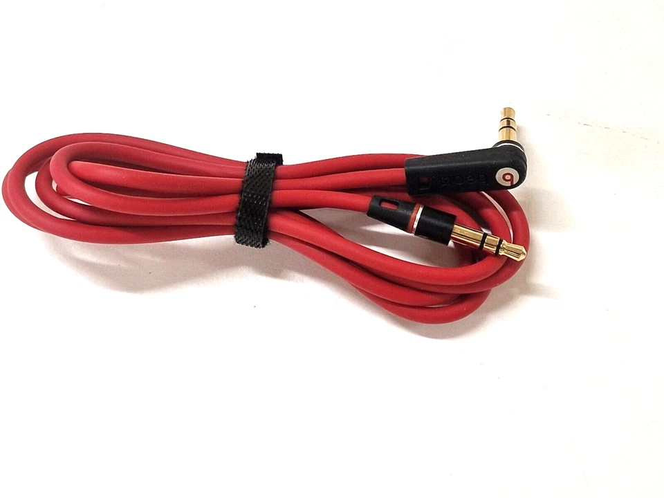 Cable auxiliar de audio conector L original Beats by Dre de repuesto de 3,5 mm cable cable cable Foto 2 de 4