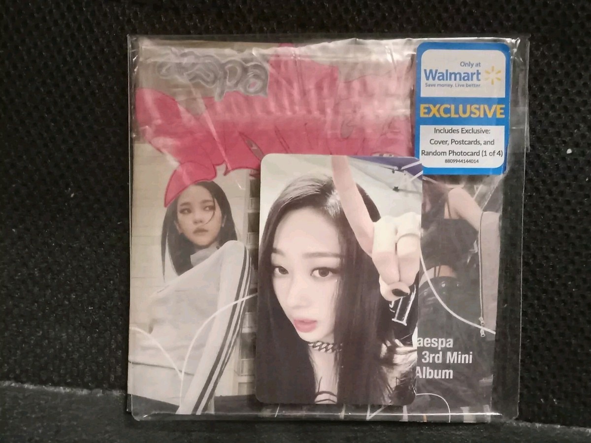 Aespa My World 3rd Mini Album Walmart Exclusive Giselle Aespa My World 3rd Mini Album Walmart Exclusive Giselle