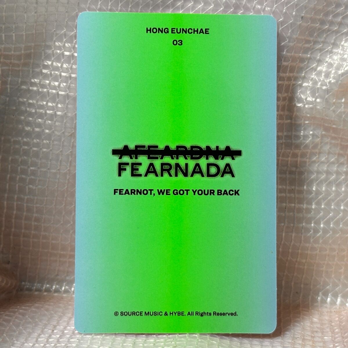 Hong Eunchae Official Le Sserafim Fearnada 2024 Fan Meeting