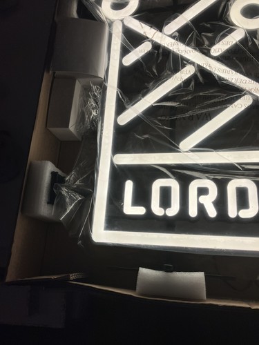 LORD HOBO BREWING BEER LIGHT UP LED SIGN AWESOME new in box!! - Picture 5 of 8