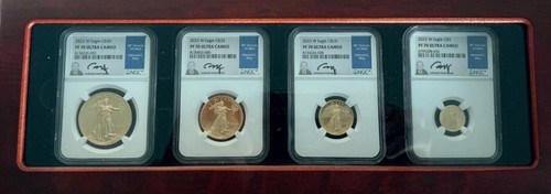 2023-W 4PC AGE NGC PF70 ULTRA CAMEO Signed by Edmund E. Moy - Picture 3 of 7