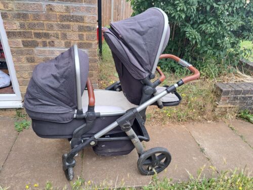 silver cross wave double pram - Picture 4 of 12