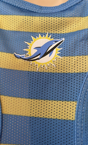NWT NFL Team Apparel Women's MIAMI DOLPHINS Tank Top, Mesh Back, Size Large - Picture 4 of 6