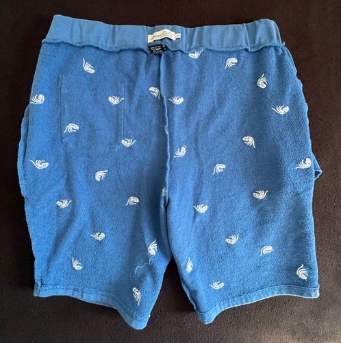 Sovereign Code Men’s Los Angeles Lounge Shorts Blue w/Waves Print Size Large - Picture 9 of 12