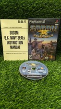 SOCOM: U.S. Navy SEALs (Sony PlayStation 2 2002) PS2 Complete CIB Tested Working