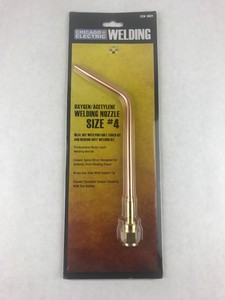 #4 SÜA Welding Nozzle 4-W Compatible with 300 Series Victor torches
