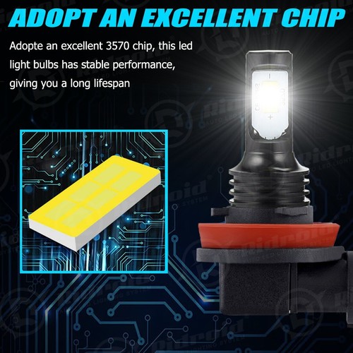 9005+H11+5202 LED Headlight+Fog Light For Chevy Silverado 1500 2500HD 2007-2015 - Picture 14 of 23