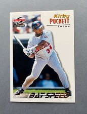 1995 Score Summit Kirby Puckett #184 HOF Bat Speed Minnesota Twins
