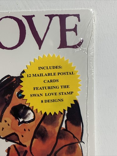 1997 US Sc. #UX279 Love postal cards, 2 sheets of 4, SEALED MNH + Bonus FDC - Picture 3 of 8