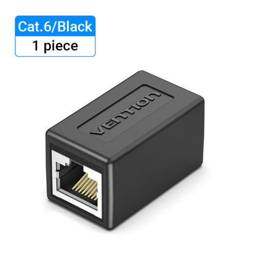 Adaptador conector LAN Ethernet extensor de red CAT6 5e hembra a hembra RJ45 - Imagen 13 de 18