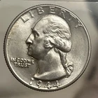 1944-P Washington Quarter — photo from another recent sale