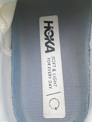 Hoka One One Clifton 8 weiß Laufen Sportschuhe Turnschuhe Größe 6 B Damen - Bild 12 von 17