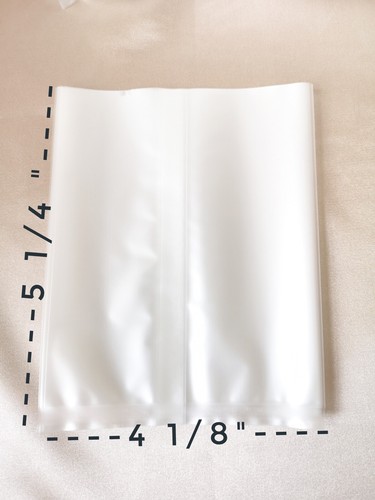 100 Stück 5,25x4,2 klare flache Cello Zellophan Leckerlibeutel gut für Bäckerei, Kekse - Bild 1 von 5