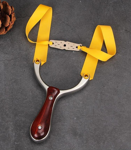 Hunting Slingbow Stuck Ball Slingshot Flat Rubber Band Catapult Archery Shooting - Picture 1 of 14